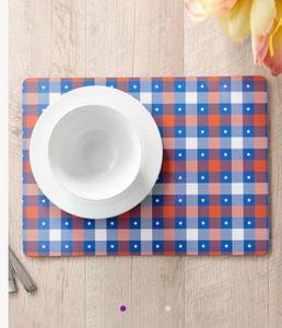 lot 2664 image: Set of FOUR, Mikasa Living Hard Placemats, Americana in Color, NEW