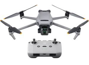 lot 2675 image: DJI Mavic 3, Drone with 43 CMOS Hasselblad Camera, 5.1K Video, Omnidirectional Obstacle Sensing, 46 Mins Flight, Advanced Auto Return, 15km Video Transmission, with DJI RC-N1 Remote Controller, Gray Retails $2049