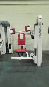 lot 11765 image: Nautilus S5PO Nitro Plus Pullover Excercise Machine