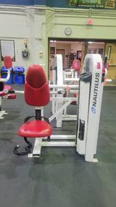 lot 11772 image: Nautilus SFSD Seated Dip Exercise&nbspMachine