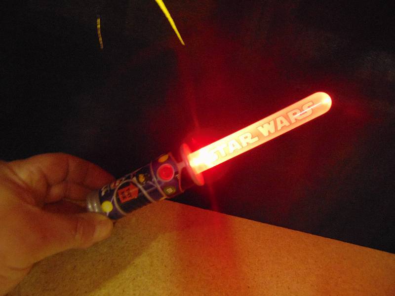 lot 4069 image: Light Saber M&Ms, red