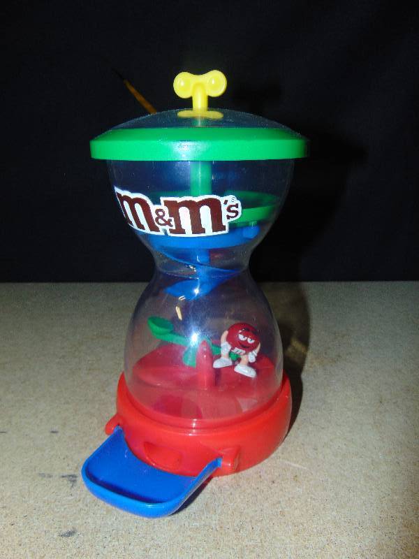 lot 4116 image: M&Ms Candy Dispenser, 9 tall