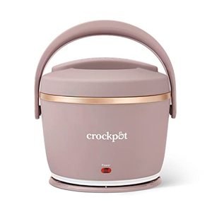 lot 43000007 image: Crockpot Electric Lunch Box, Portable Food Warmer for On-the-Go, 20-Ounce, Blush Pink