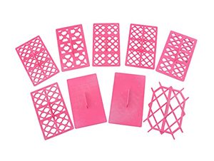 lot 43000011 image: meizhouer 9pcsset Embosser Fondant Cake Baking Sugarcraft Decorating Mold Cookie Tools Mold Home Kitchen Accessories