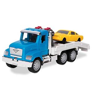 lot 43000037 image: DRIVEN by Battat �� Micro Tow Truck �� Toy Tow Truck with Toy Car for Kids Aged 4 Years and Up (2pc)