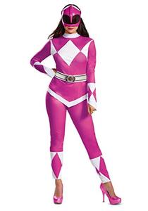 lot 43000041 image: Disguise Womens Pink Ranger Adult Costume, M (8-10)