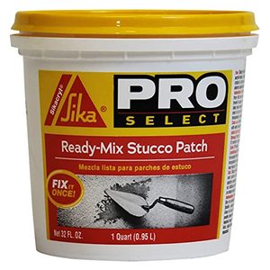 lot 43000057 image: SIKA - 503333 Sikacryl Ready-Mix Stucco Patch, 1 Qt, White