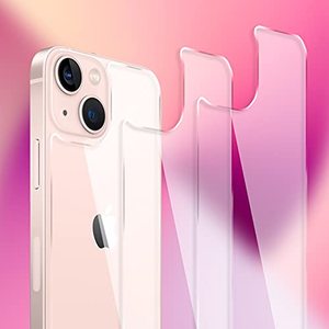 lot 43000063 image: Shacoryze Back Screen Protector for iPhone 13 3-Pack, Rear Tempered Glass Haptic Touch Temper Glass Film Premium HD Clarity Anti-FingerprintScratch Compatible with iPhone 13 (6.1 inch)
