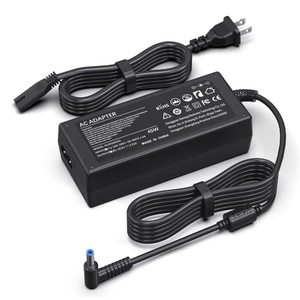 lot 43000095 image: for Hp 45W Laptops Charger, Hp Elitebook Envy 360 Stream Pavilion Chromebook Power Cord with Smart Blue Tip 19.5V Dc 2.31A Laptop Tablet Charger