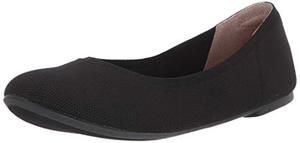 lot 43000105 image: Amazon Essentials Womens Knit Ballet Flat, Black, 9