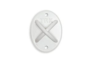 lot 43000115 image: TRX XMount Wall and Ceiling Anchor for Suspension Trainers V4, White