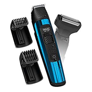 lot 43000143 image: Wahl Manscaper Deluxe Hair Trimmer and Shaver for Total Body Grooming and Your Hair Down There with Safe-Touch Detachable Stainless Steel Precision Blades (B0992RGJDP)