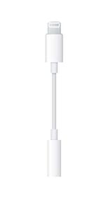 lot 43000151 image: Apple Lightning to 3.5 mm Headphone Jack Adapter