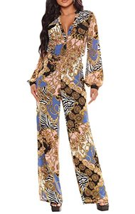 lot 43000169 image: LightlyKiss Womens Sexy Halloween Elegant jumpsuits Plus Size Dressy One Piece Casual Formal Jumpsuits Blue Small