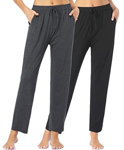 lot 43000217 image: Envlon Womens Lounge Pants Wide Leg High Waisted Comfortable Pants Runnning Workout with Pockets XL