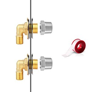 lot 43000230 image: ZHYICH Installation Kit for Wall Mount Faucet, Kitchen Faucet Mounting Adapter Set, Backsplash Mount Set for Commercial Kitchen Prep & Utility Sink
