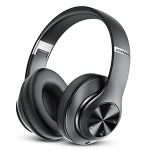 lot 43000271 image: Tuitager Bluetooth Headphones Over-Ear, 60 Hours Playtime Foldable Lightweight Wireless Headphones Hi-Fi Stereo with 6 EQ Modes, Bass Adjustable Headset with Built-in HD Mic, FM, SDTF for PCHome