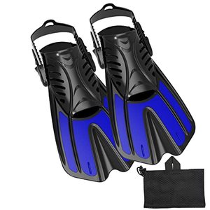 lot 43000296 image: Diving fins Snorkeling Gear for Adults Snorkel fins ��Swim fins Open, Adjustable, Men, Women, Children, Swim Flippers
