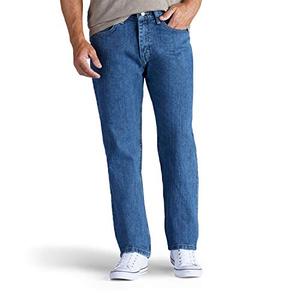 lot 43000311 image: Lee Mens Relaxed Fit Straight Leg Jean, Newman, 35W x 34L