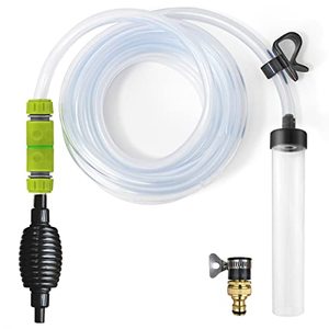 lot 43000374 image: Laifoo 25ft Aquarium Vacuum Gravel Cleaner Fish Tank Cleaner Siphon Water Changer