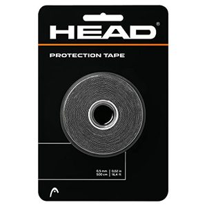 lot 43000378 image: HEAD Racket Protection Tape - Tennis Racquet Head Guard - 16 Roll, Black