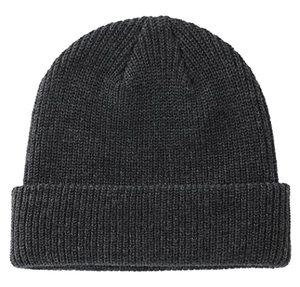 lot 43000395 image: Connectyle Classic Mens Warm Winter Hats Acrylic Knit Cuff Beanie Cap Daily Beanie Hat (Charcoal) ,Medium