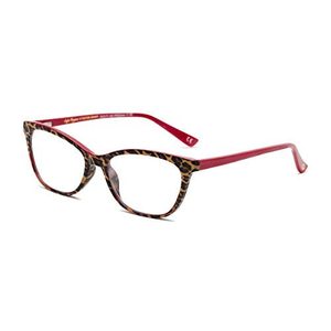 lot 43000403 image: Sofia Vergara x Foster Grant Womens Teresa Reading Glasses Cat-Eye, Red Leopard, 52 mm  3