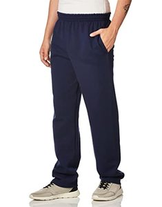 lot 43000413 image: Fruit of the Loom Mens Fleece Sweatpants, Navy, XXX-Large