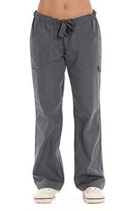 lot 43000507 image: Just Love Cargo Solid Scrub Pants for Women 6826-STLGRY-1X Steel Grey