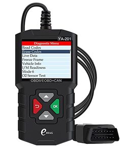 lot 43000521 image: EDIAG YA201 2023 Enhanced Obd2 Scanner,Check Engine Fault Code Reader Full OBDII Functions 10 Modes,Mode 6,O2 Sensor Test,EOBD OBDII CAN Diagnostic Scan Tool for All 1996 & Newer Cars