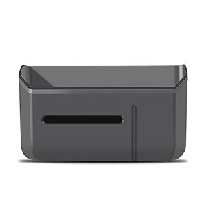 lot 43000534 image: DOflight Seat Back Organizer for Tesla Model Y Model 3, Silicone Storage Pocket Backseat Hanging Bag, Phone Drink Tray Holder Container Accessories Black