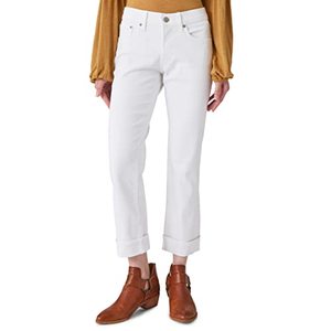 lot 43000540 image: Lucky Brand Womens Sweet Crop Jean, Bright White, 30