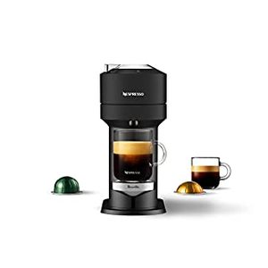 lot 1609 image: Nespresso Vertuo Next Coffee Maker and Espresso Machine by Breville, Deluxe Matte Black Chrome (B09XBLHVPB)