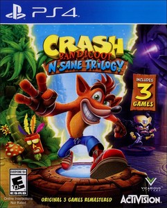 lot 1649 image: Crash Bandicoot N. Sane Trilogy Standard Edition - PlayStation 4, PlayStation 5