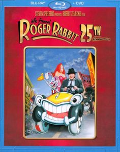 lot 3131 image: Who Framed Roger Rabbit 25th Anniversary Edition 2 Discs Blu-rayDVD 1988