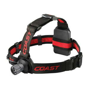lot 2529 image: Coast Headlamp Alkaline LED Zoomable Headlight HL40