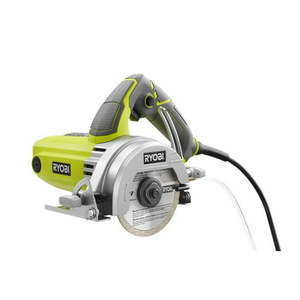 lot 3047 image: Ryobi Tile Saw 4 Inch Wet Diamond Blade Ceramic Floor Inatallation Power Tool