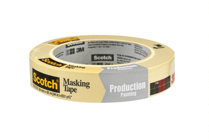 lot 3056 image: Scotch Contractor Grade Masking Tape 0.94 inches x 60.1 yards 9 Rolls