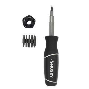 lot 3076 image: Husky 19-in-1 Multi-Bit Screwdriver