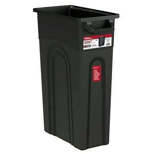 lot 5935 image: Hyper Tough 23 Gallon Highboy Waste Container TI0059 - Black