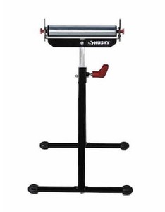 lot 1553 image: Husky Steel Roller Stand With Edge Guide