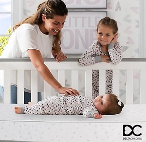lot 5903 image: Delta Children Crib Mattress 28 x 52