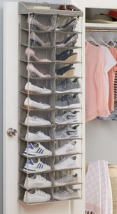 lot 5940 image: Over the Door Shoe Organizer