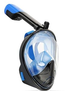 lot 5942 image: Hieha Panoramic Full Face Snorkel Mask&nbsp(stock photo approximate)