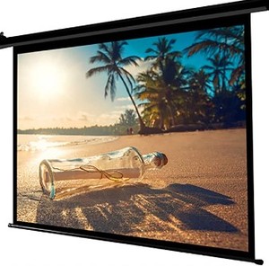 lot 8362 image: Simpleton Drop-down Projector Screen, 67.5W&nbsp(stock photo approximate)