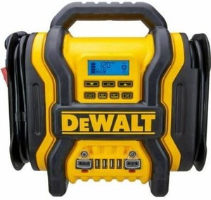 lot 2525 image: DEWALT DXAEPS14 1600 Automotive Jump StarterPower Station with AC Power Inverter Digital Compressor