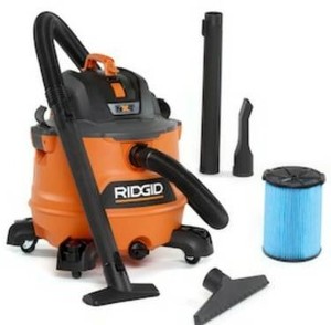 lot 2533 image: RIDGID NXT 53L (14 Gal.) 6.0 Peak HP WetDry Shop Vacuum with Fine Dust Filter, Hose and Accessories