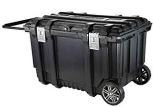 lot 2540 image: Husky 37-inch Rolling Tool Box Utility Cart Black