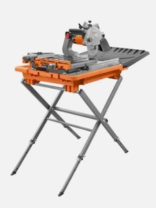 lot 5926 image: RIDGID 12 Amp Corded 8 in. Tile Saw with Extended Rip Retail&nbsp$584.00