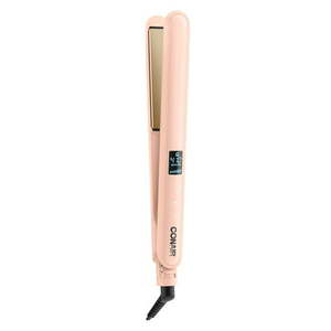 lot 7361 image: Tayshia by Conair Double Ceramic 1 Flat Iron Hair Straightener Peach CS224T